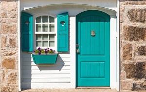 Green-front-door