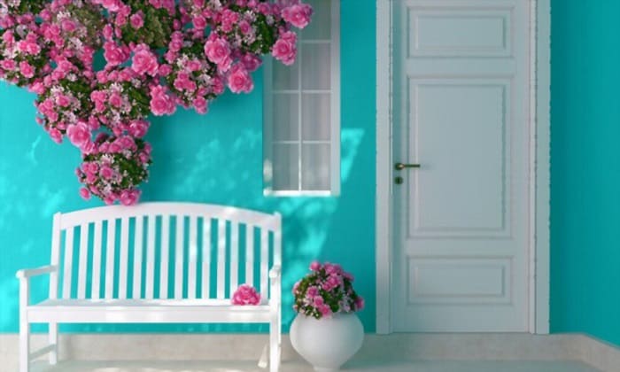 pink-wall-paint-designs