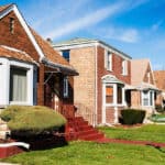 what color goes with an orange brick house