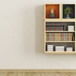 secure bookshelf to wall without screws