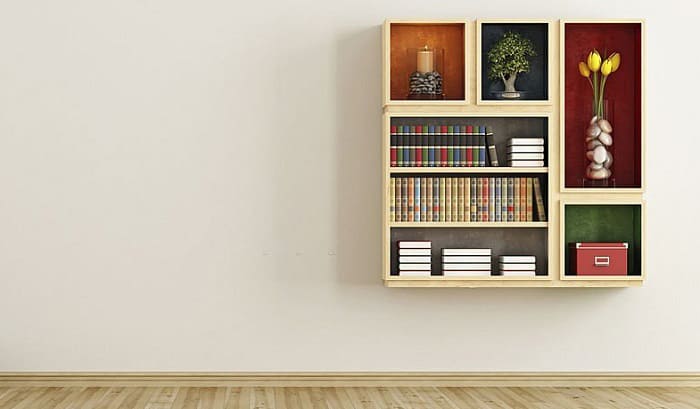 secure bookshelf to wall without screws