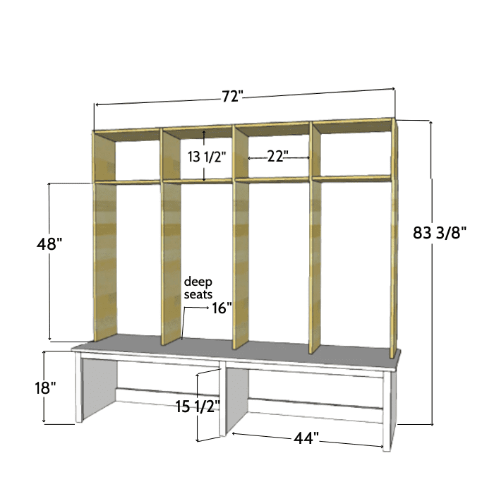 Mudroom Bench Dimensions Here s What You Should Know mudroom-bench-dimensions-here-s-what-you-should-know