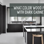 what color wood floor with dark cabinets