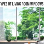 types of living room windows