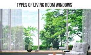 types of living room windows