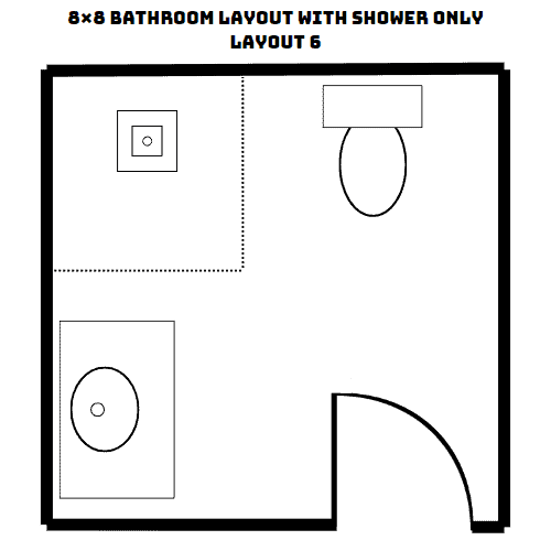 8 x 8 Bathroom Layout - Best Design Idea for Your Bathroom