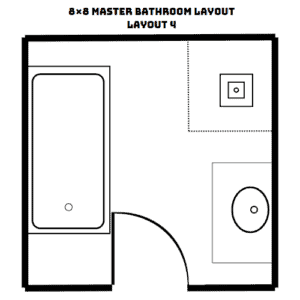 8 x 8 Bathroom Layout - Best Design Idea for Your Bathroom