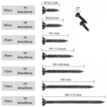 Drywall Screw Size Chart - A Detailed Guide
