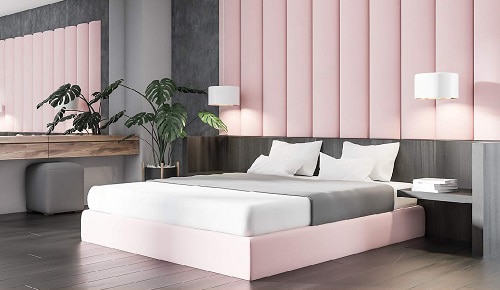 Grey-and-Pink-bedroom-wall