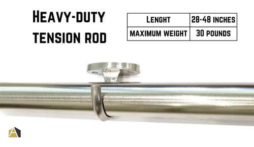 Heavy-duty-tension-rod