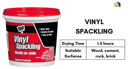 Vinyl-spackling-drying-time