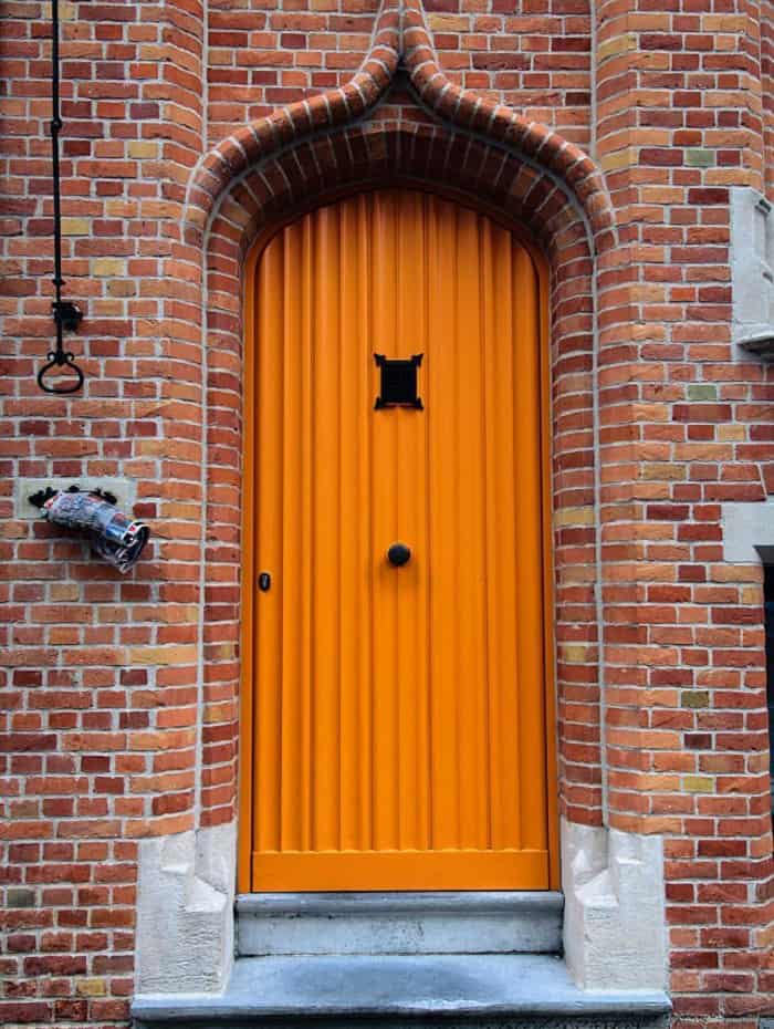 bright-orange-front-door-colors