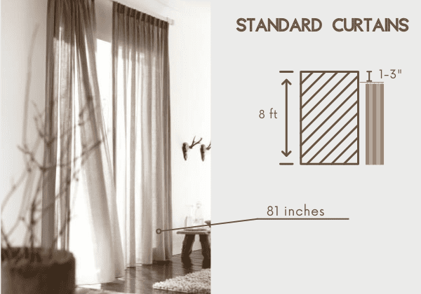 What Length Curtain For 8 Foot Ceilings