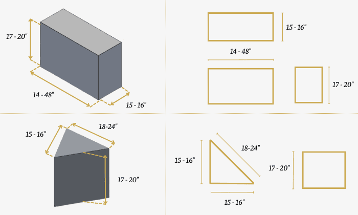 standard-shower-seat-dimensions
