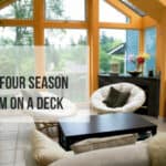 how to build a four season sunroom on a deck