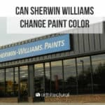 can sherwin williams change paint color