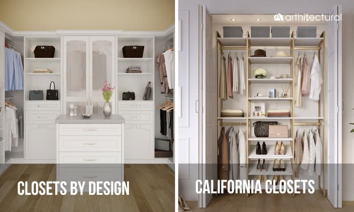 closets by design vs california closets