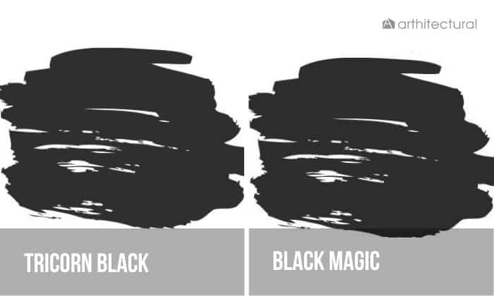 Tricorn Black vs Black Magic: Which is the Best Paint?