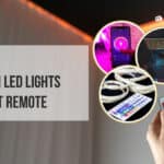 how to turn on led lights without remote