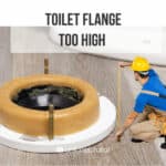 toilet flange too high
