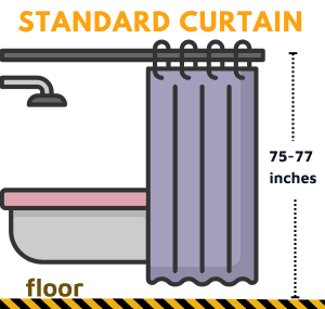 shower-curtain-standard-height