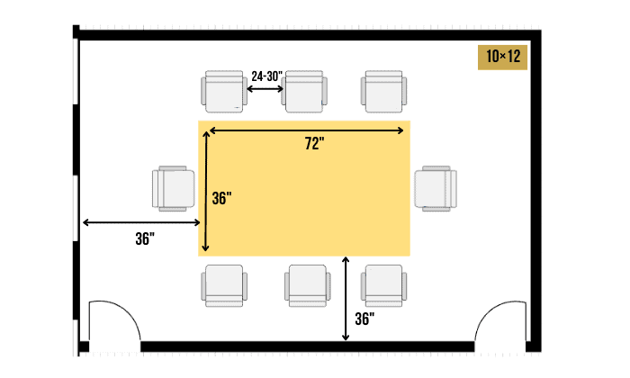 standard-dining-room-table-size