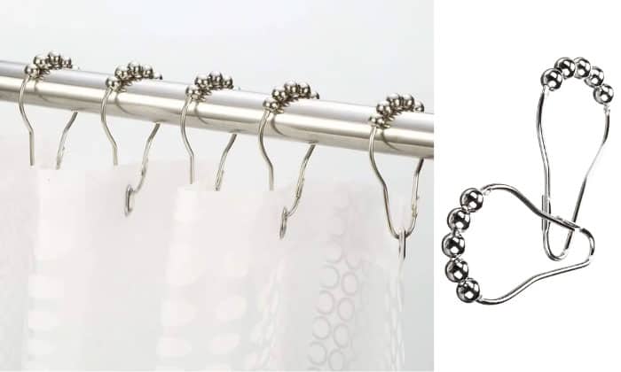 Rolling-Shower-Curtain-Hooks