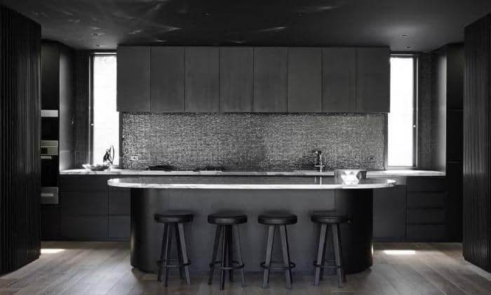black-floor-with-dark-cabinets