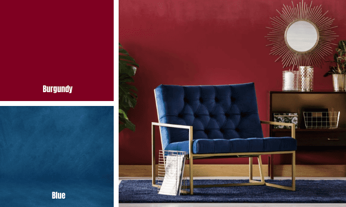 burgundy-and-blue-color-combination