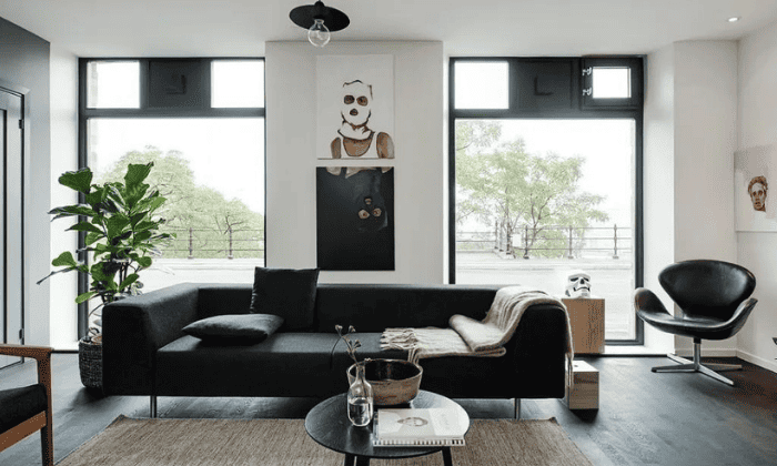 dark-wood-floors-with-black-furniture
