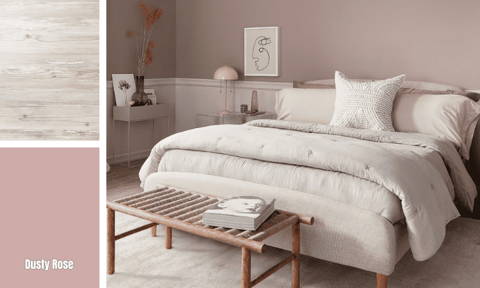 dusty-rose-color-for-grey-wood-floor