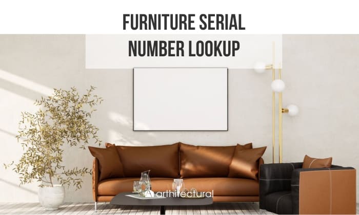 furniture serial number lookup