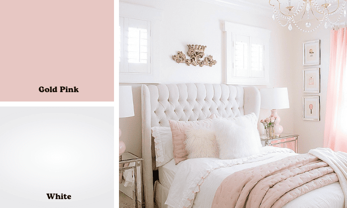 gold-pink-and-white-color-combination