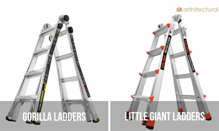 gorilla ladders vs little giant ladders