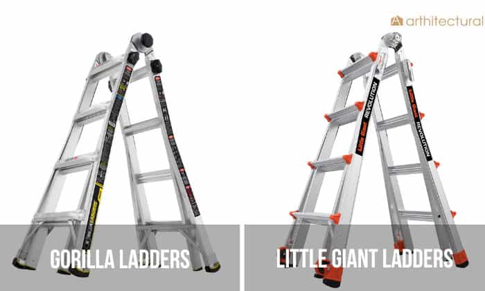 Gorilla Ladders vs Little Giant Ladders: Which is Better?