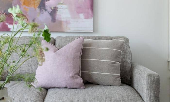 lavender-color-with-grey-couch