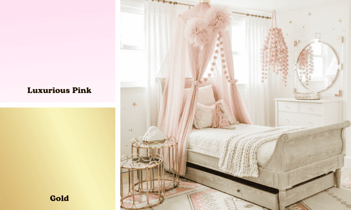 luxurious-pink-and-gold-color-combination