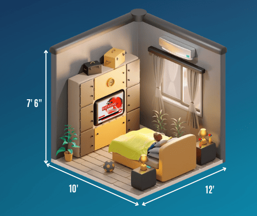 minimum-sized-bedroom