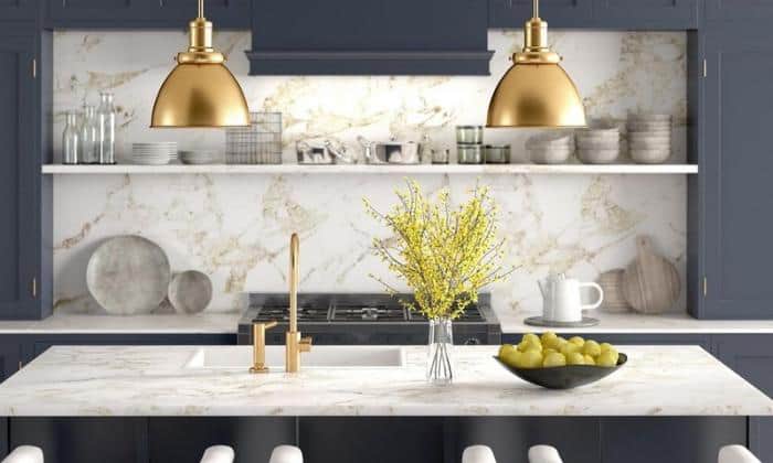 porcelain-backsplash-with-taj-mahal-quartzite