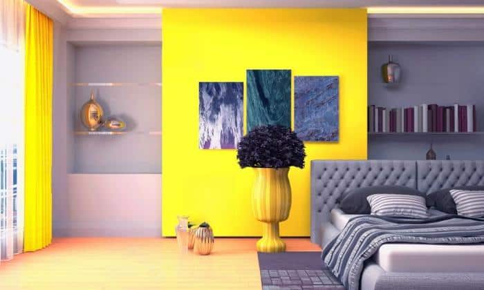 purple-and-yellow-bedroom-wall-color-combination