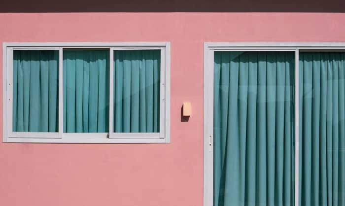 teal-curtain-curtains-with-pink-walls