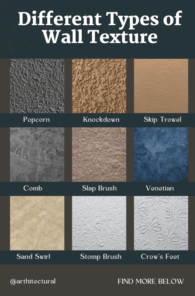 11 Different Types of Wall Texture You Should Know!