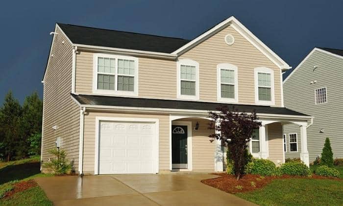 white-front-door-for-a-tan-house