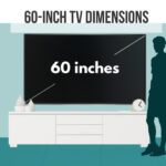 60 inch tv dimensions