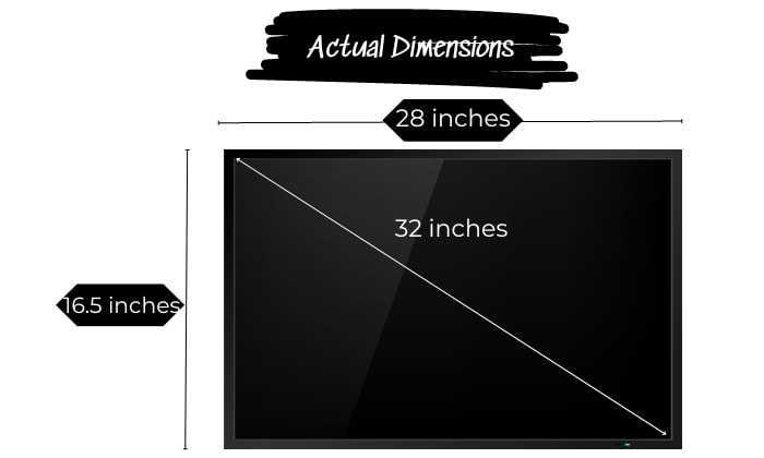Actual-dimensions