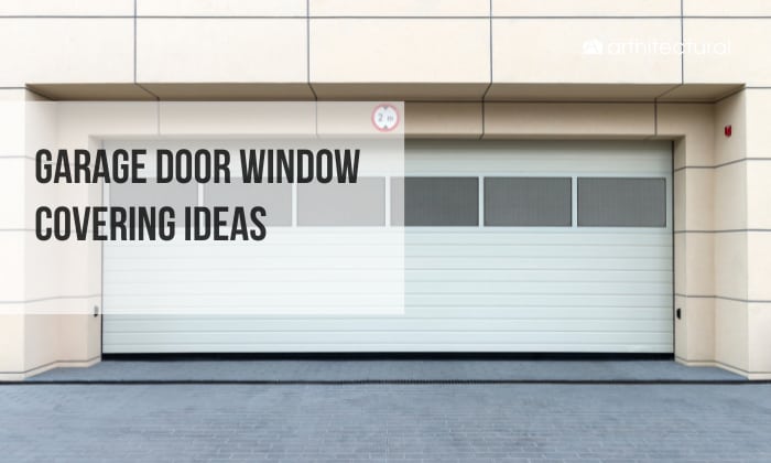 Garage Door Window Covering Ideas