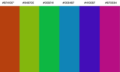 Hexadic-of-Colors