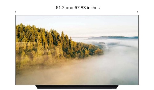 Width-of-77-inch-TV