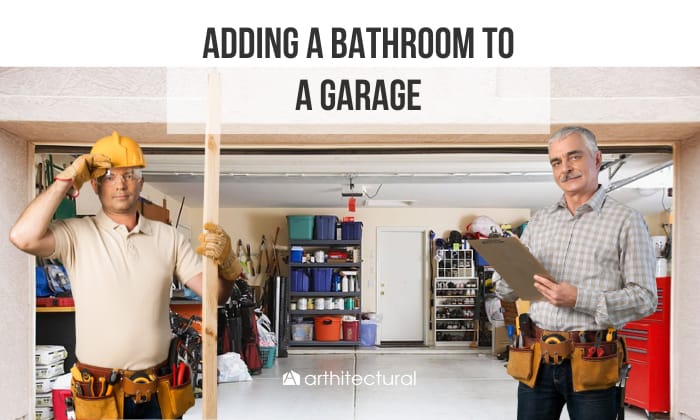 adding a bathroom to a garage