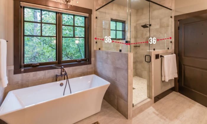 Minimum-space-for-doorless-walk-in-shower